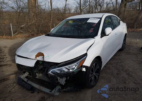 2022 Nissan Sentra Sv Xtronic Cvt z USA, uszkodzony, nr VIN 3N1AB8CV0NY289515